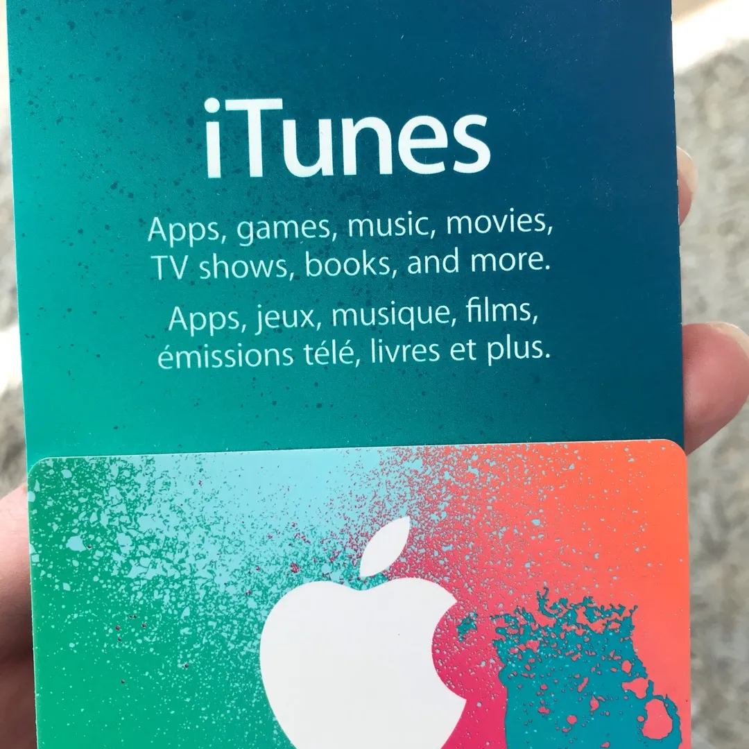 iTunes Apple Gift Card $50 photo 1