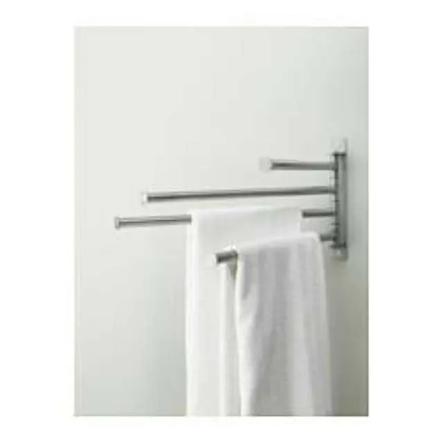 GRUNDTAL Towel holder with 4 bars, stainless steel photo 1