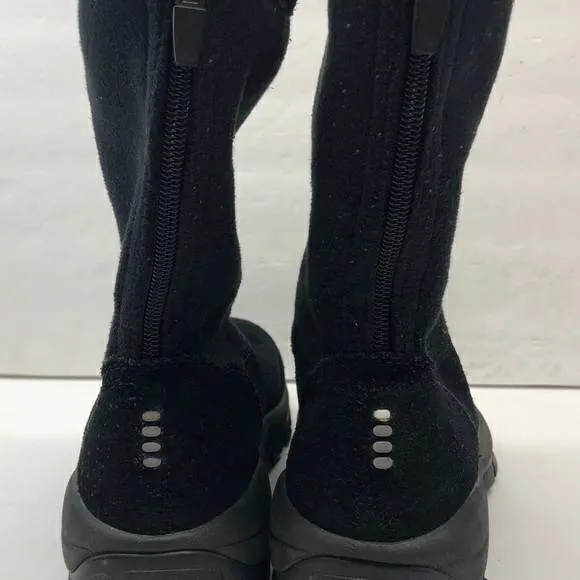Black Winter Boots, 7.5 photo 3
