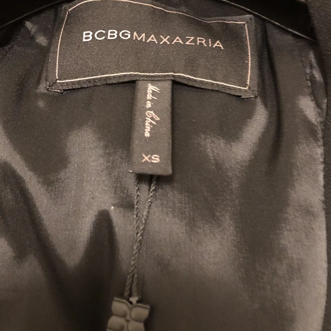 Brand New Bcbg Maxazria Black Blazer - Size XS photo 3