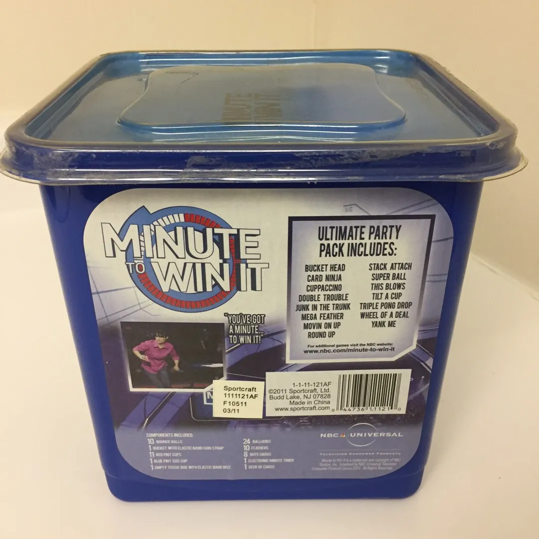 [NEW] Minute To Win It Party Pack photo 1