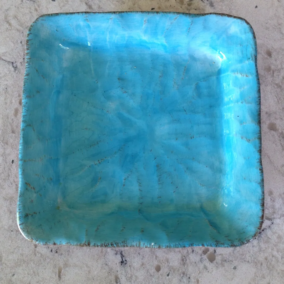 Square Ceramic Plate photo 1