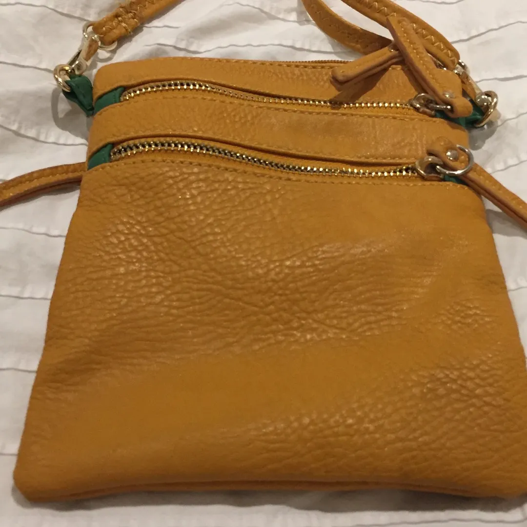 Mustard/Orange Hand Bag photo 1