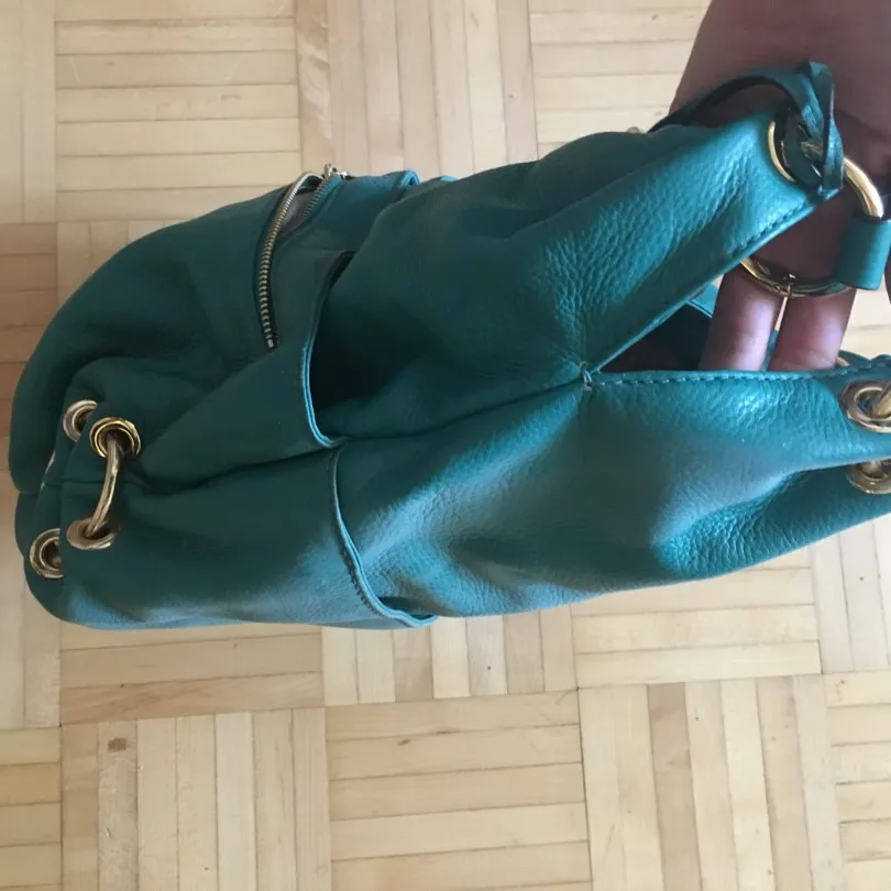 Michael Kors Turquoise Tote Bag photo 4