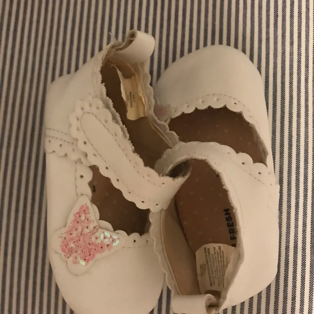 Baby Girl Shoes From Joe Fresh - 3 Months photo 1