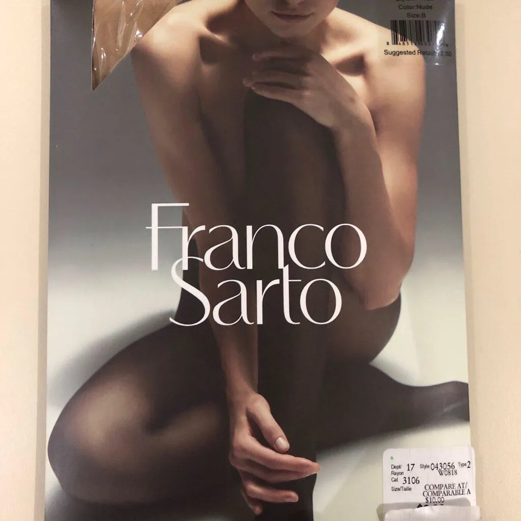 Franco Sarto Womens Sheer Pantyhose Size A photo 1