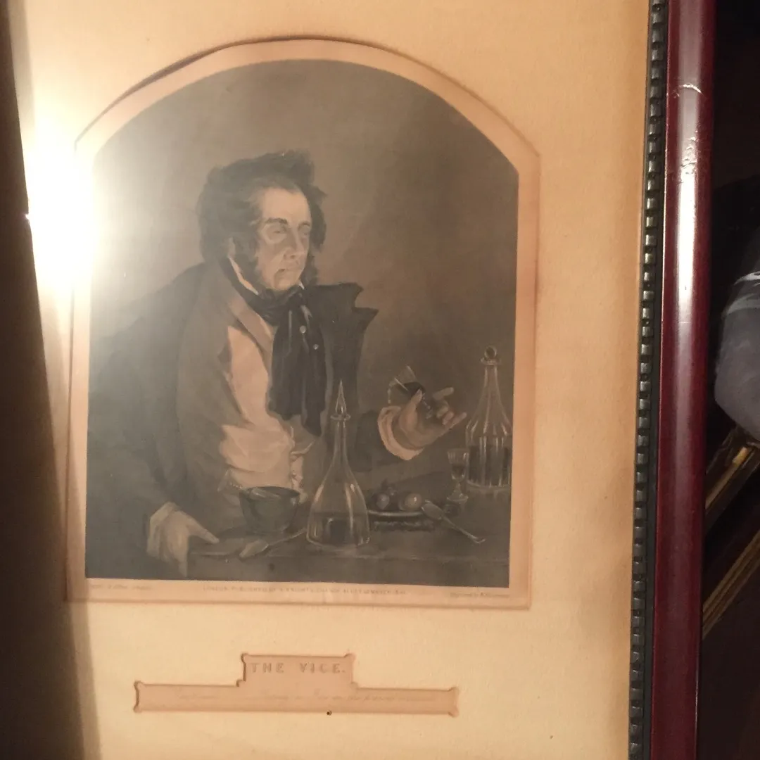 Lincoln Print From 1841 photo 1