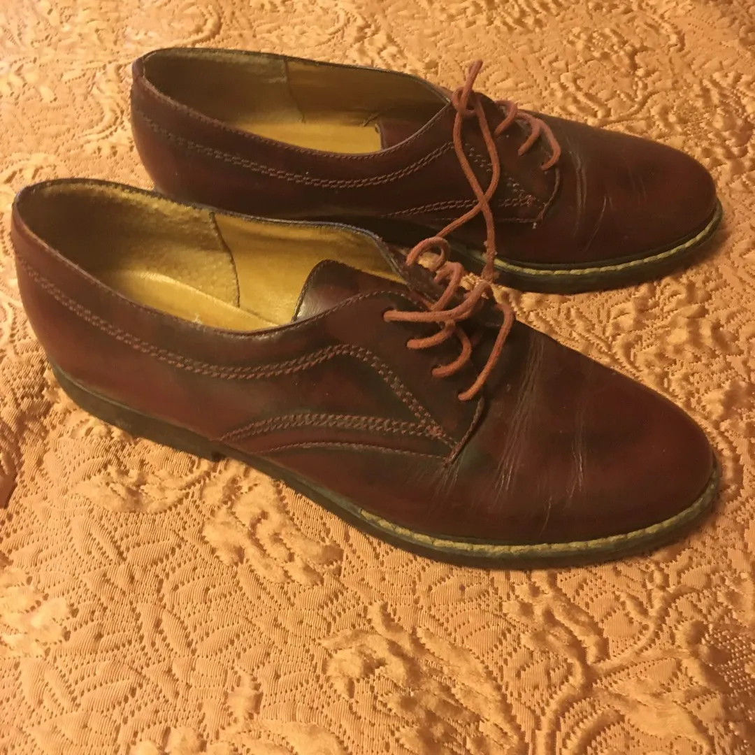 Leather Oxford Shoes photo 1