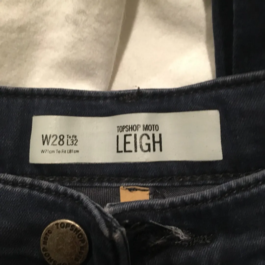 Topshop Leigh Jeans (class blue wash) photo 1
