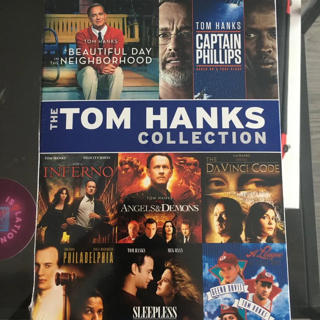 Sealed Tom Hanks DVD Collection photo 1