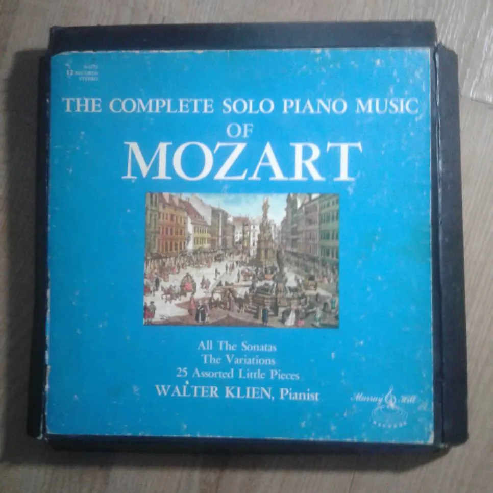 Mozart 12 LP Set Vinyl photo 1