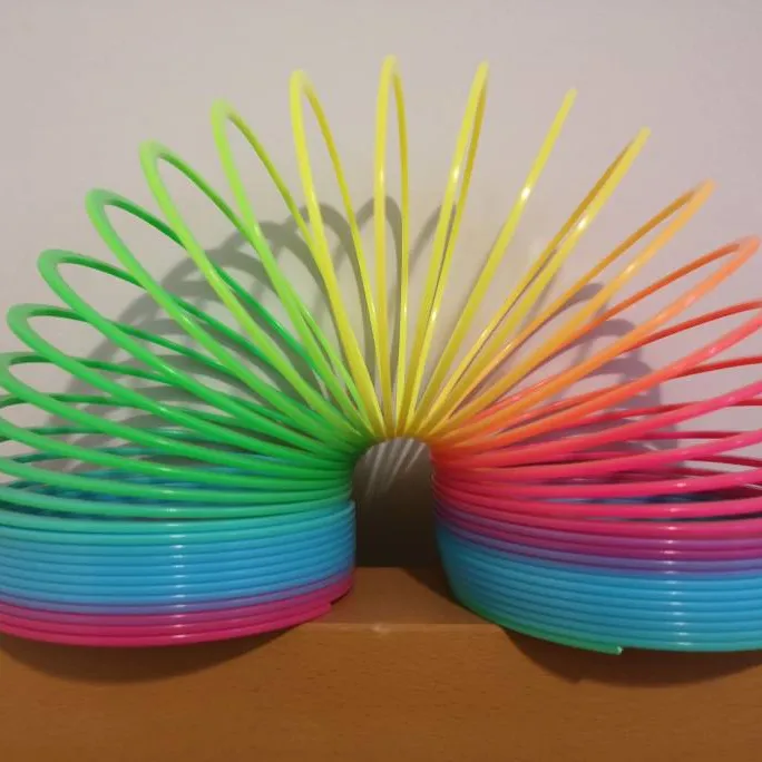 Jumbo Rainbow Slinky photo 1