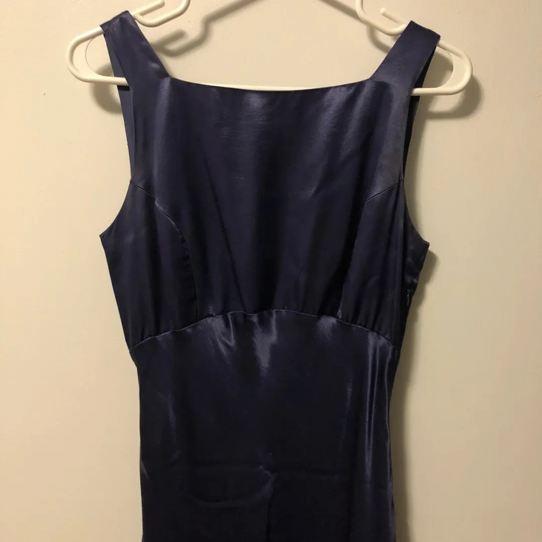 Purple-blue Formal Dress photo 3