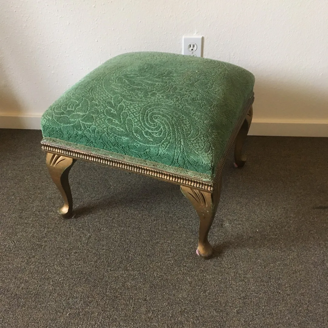 Lovely Antique Foot Stool photo 1