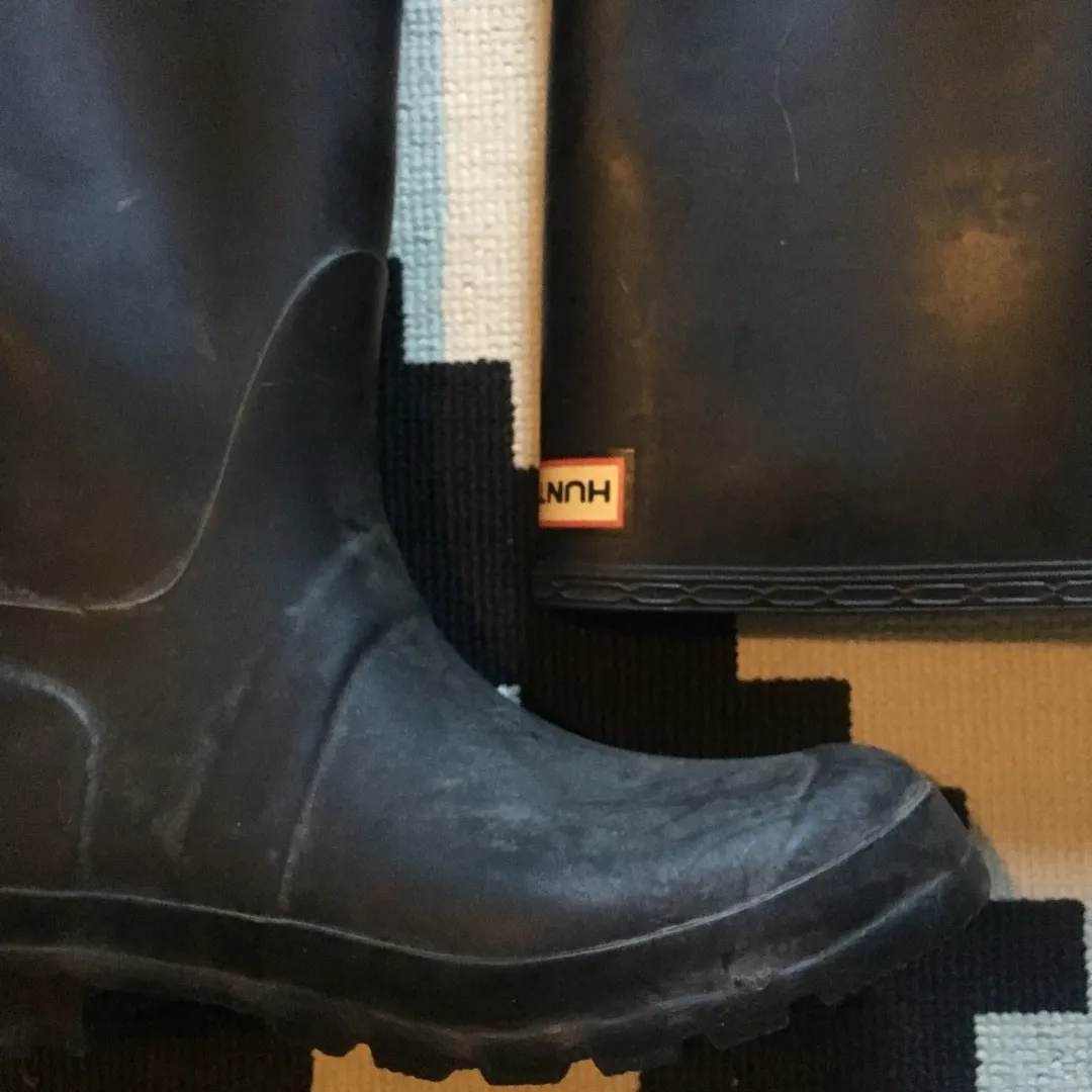 Black Hunter Original Boot, Size 39 photo 3
