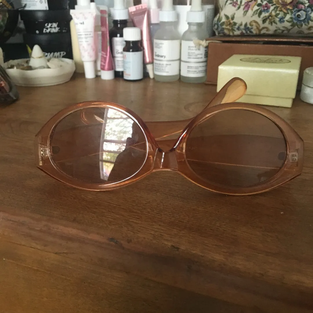 Peachy/Brown Sunglasses photo 1