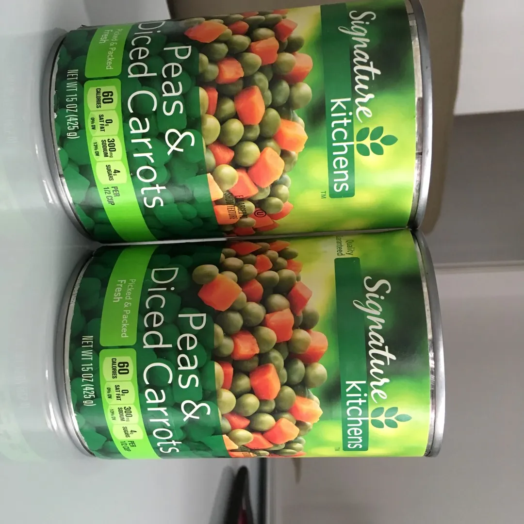 2 Cans Of Peas And Carrots photo 1