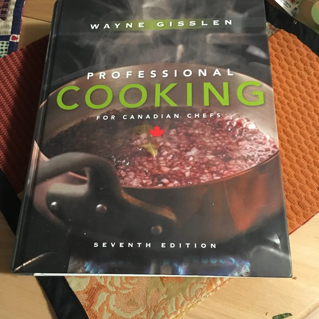 Gisslen Cooking For Professionals Text 7th Edition photo 1