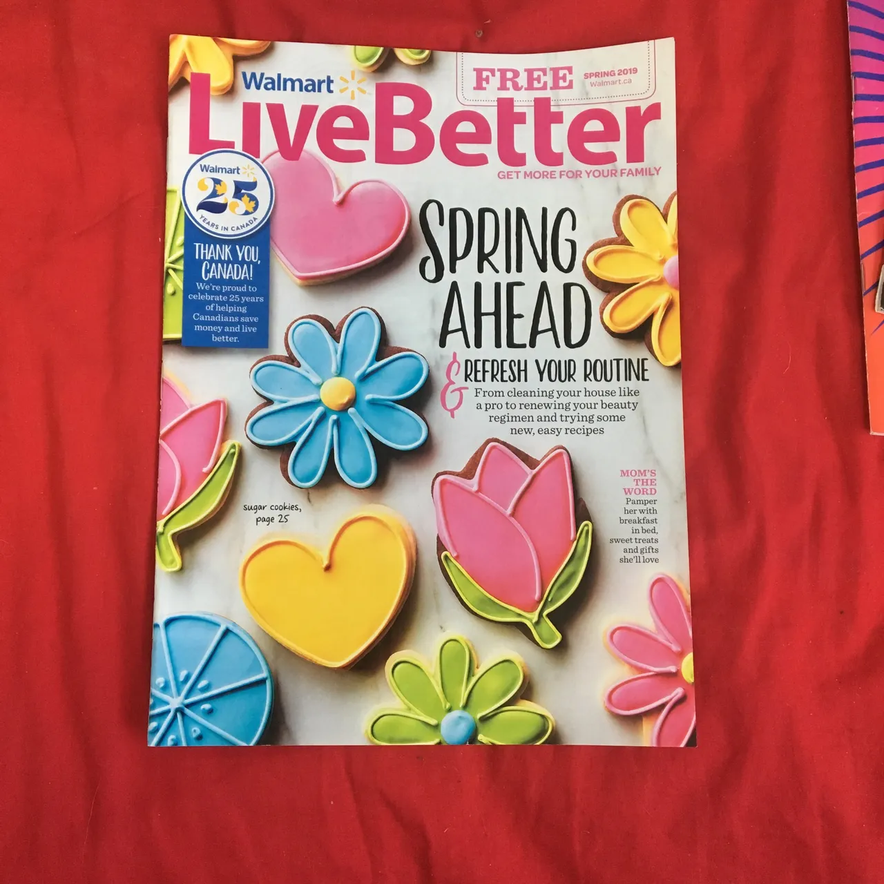 WALmart live better spring magazine photo 1