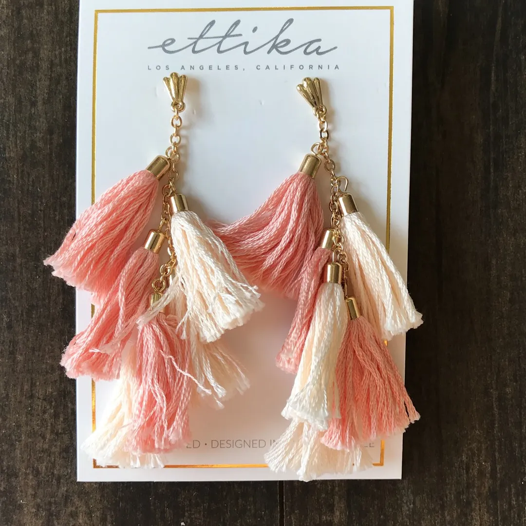 Pink Ettika Earrings photo 1