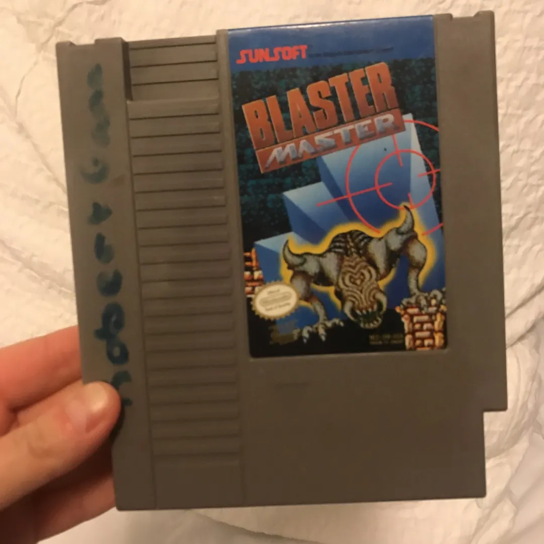 NES Blaster Master Video Game photo 1