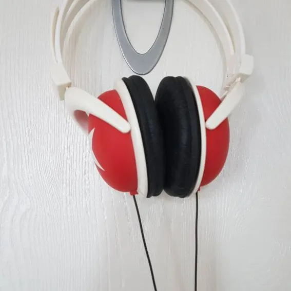 Red Headphones photo 1