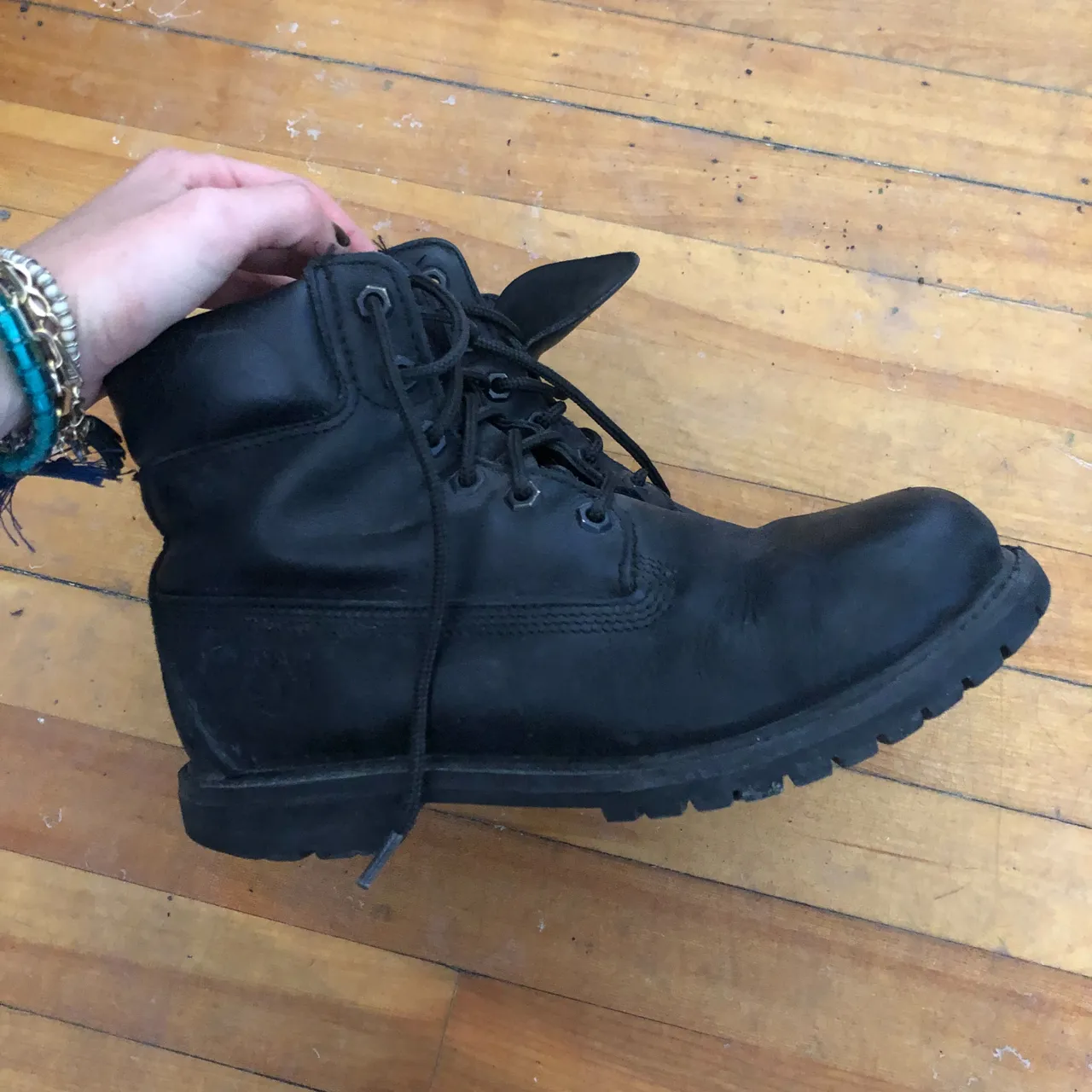 Timberland Black boots photo 1