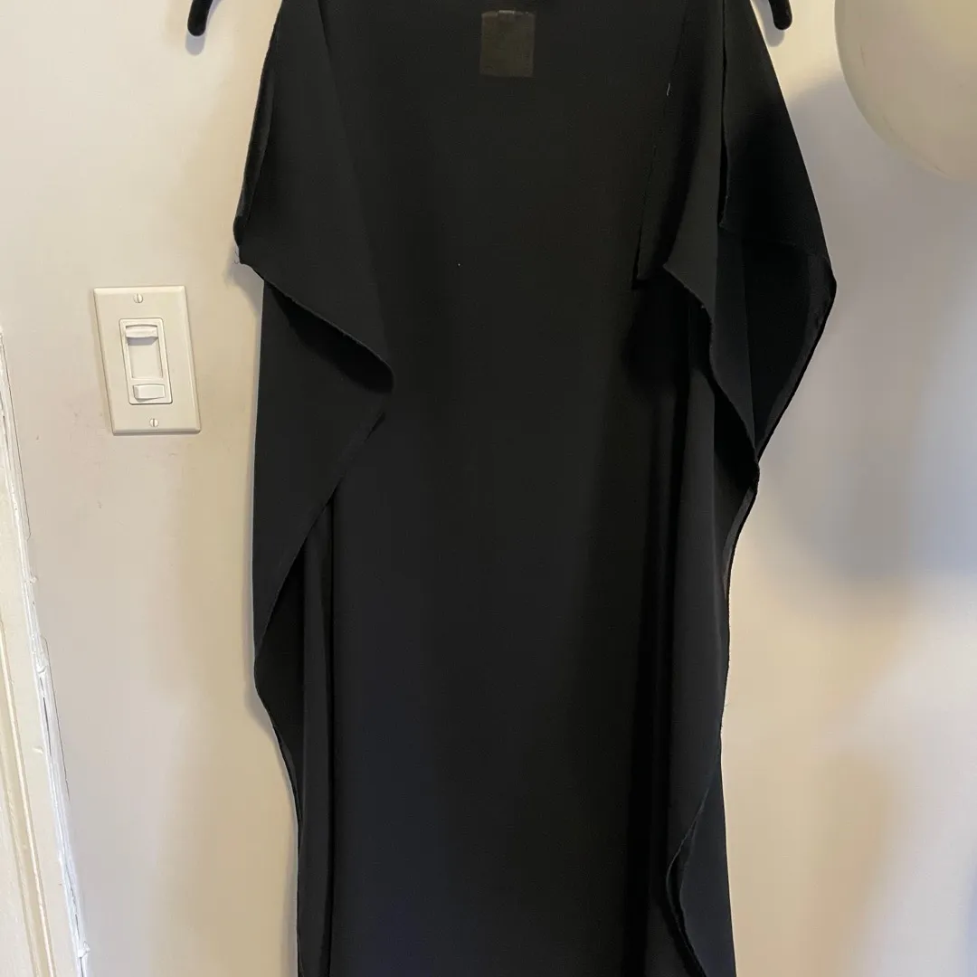 Vintage Sheer Black Dress photo 1