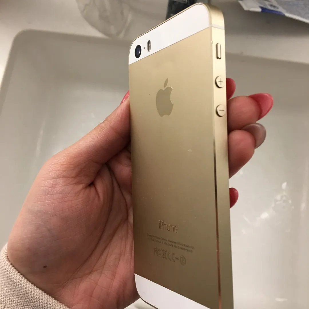 Gold iPhone 5s (16GB) +20 Cases photo 7
