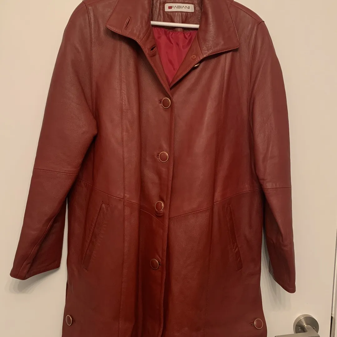 Vintage Leather Jacket photo 1