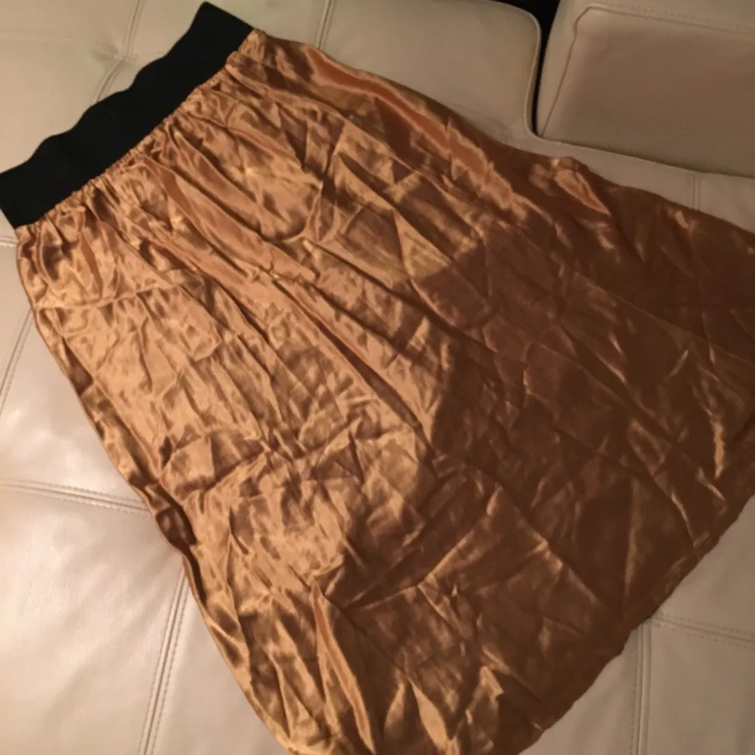 Gold Long Skirt photo 1