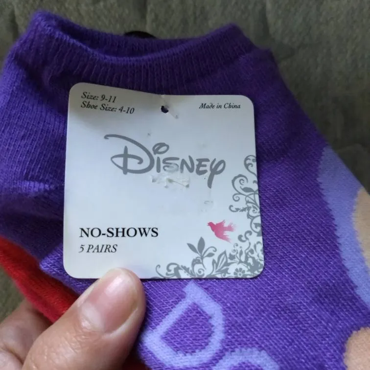 BNIP No Show Disney Socks photo 4