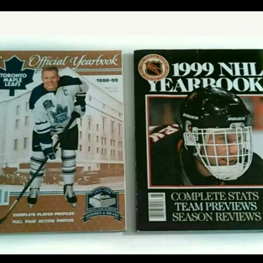NHL Official yearbooks 1998-99 photo 1