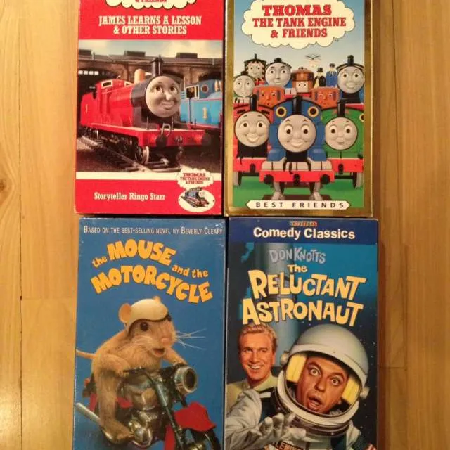 4 VHS Movies For Kids(?) photo 1