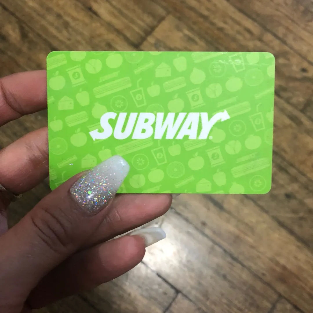 Subway Card -$4.81 Balance 🥪 photo 1