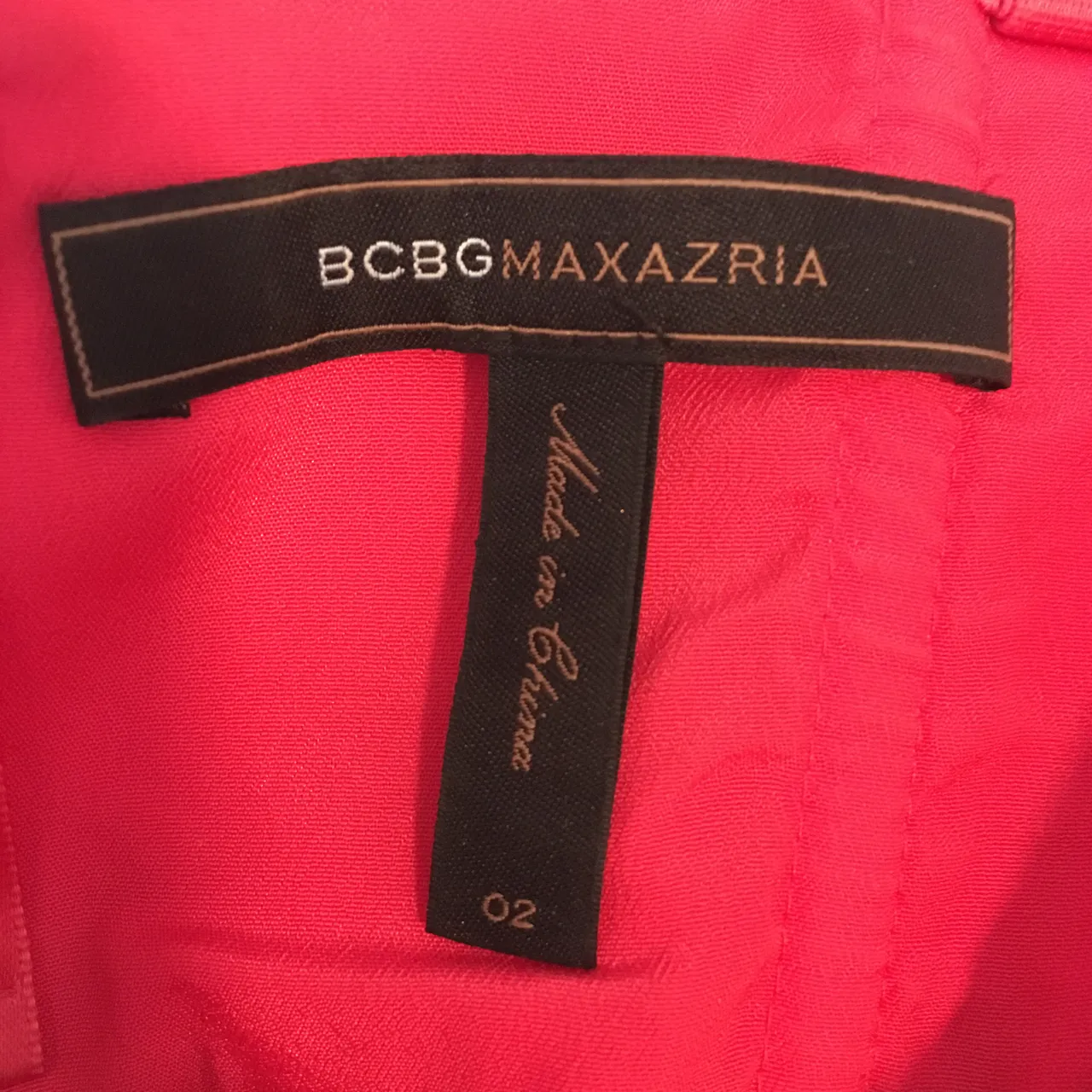 BCBG Max Azria pink dress photo 3
