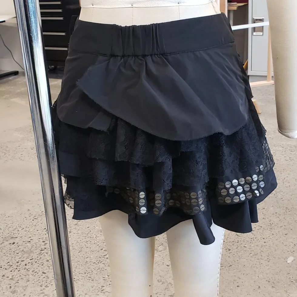 Bebe Sequined Skirt photo 4