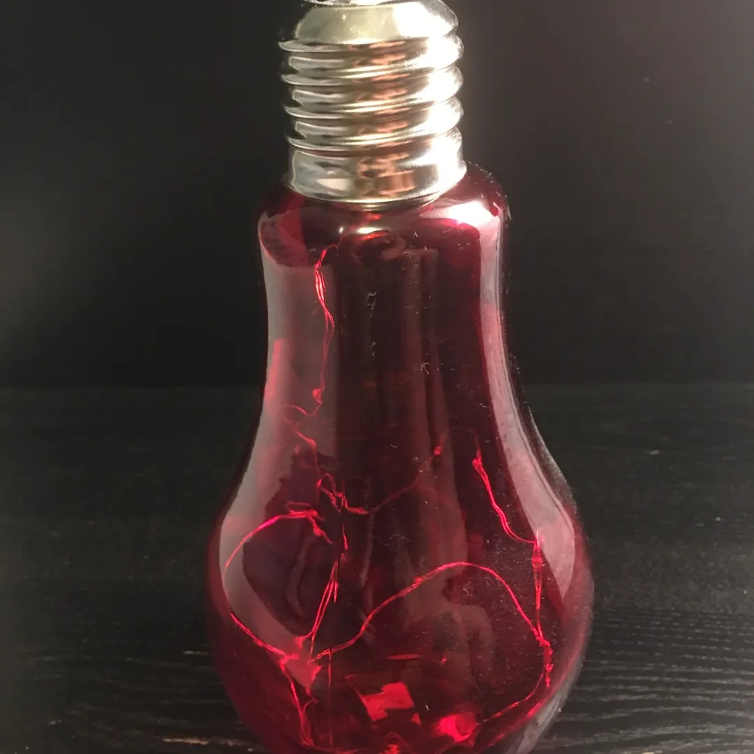 Lightbulb Decor With Tealight Attachment photo 1