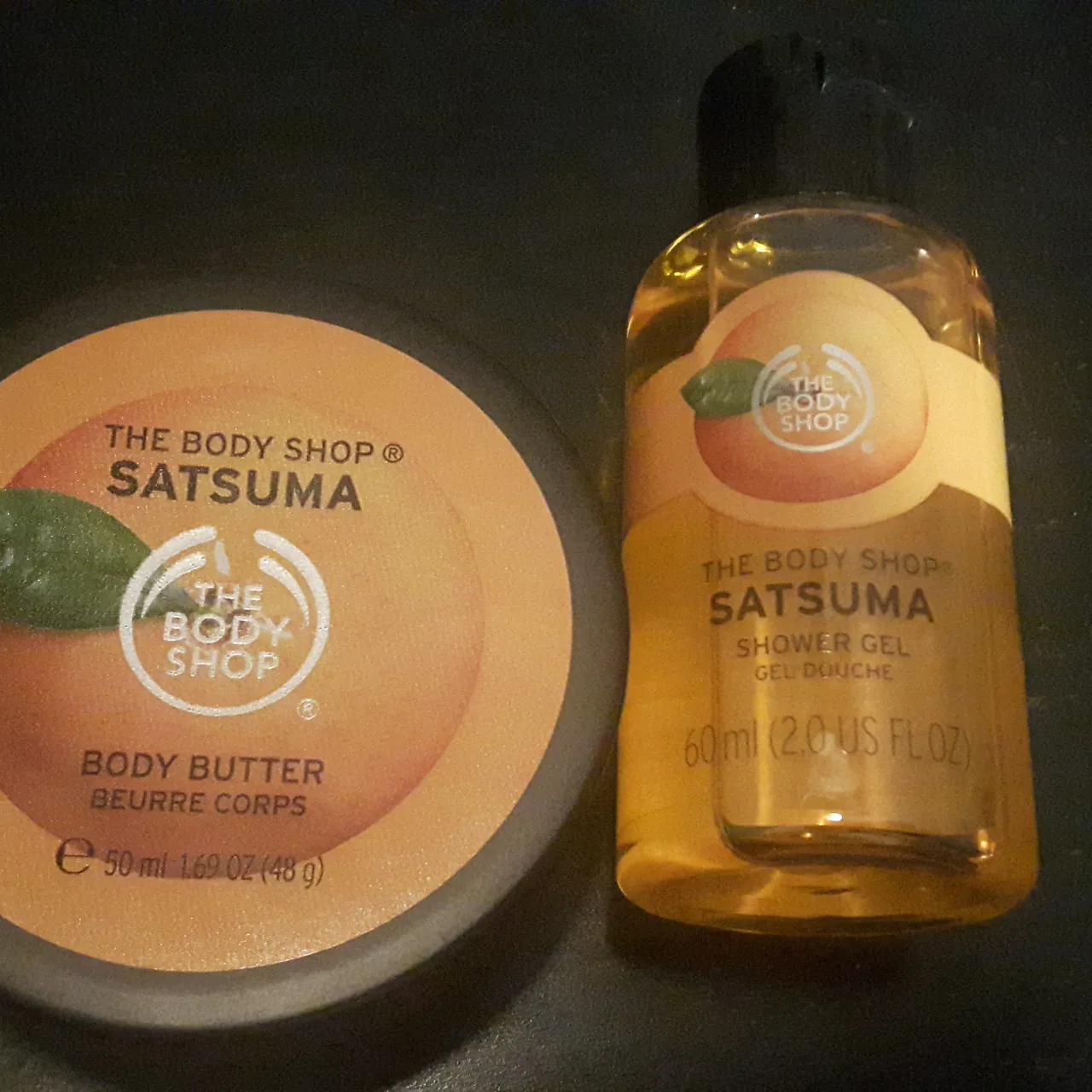 Satsuma body butter and shower gel photo 1