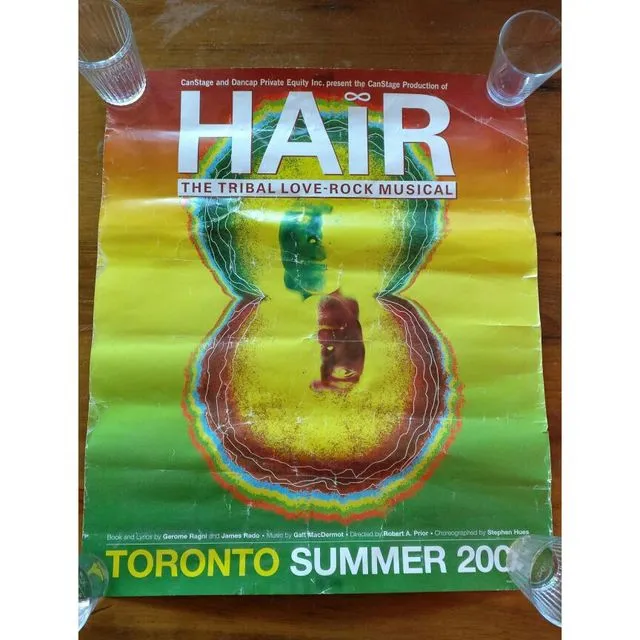 "Hair" poster From Their 2006 Show. photo 1