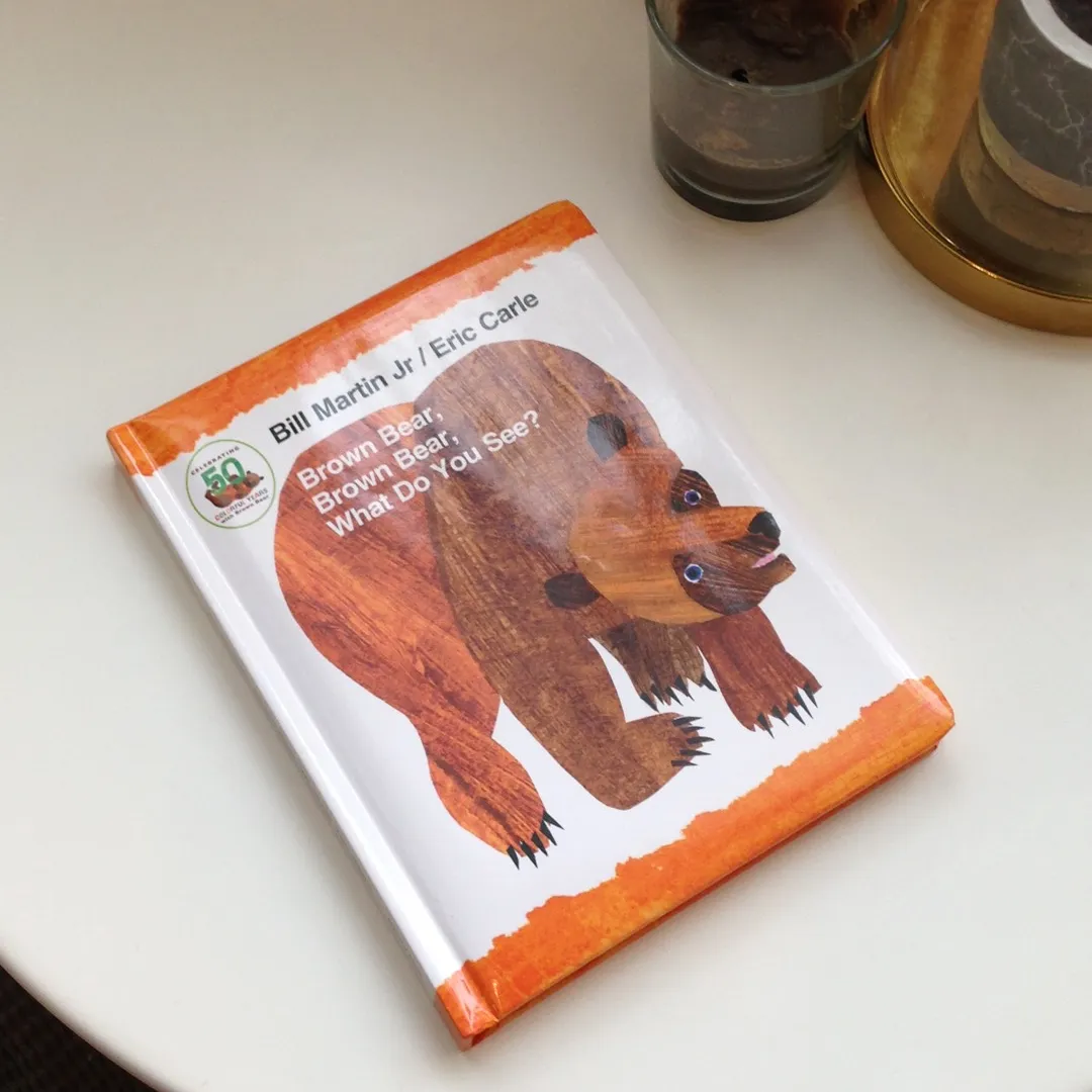 Iconic Mint Condition Brown Bear Book For Colour Learning photo 1