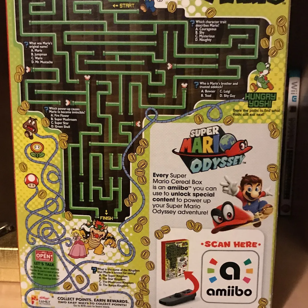 Super Mario Cereal Nintendo photo 3