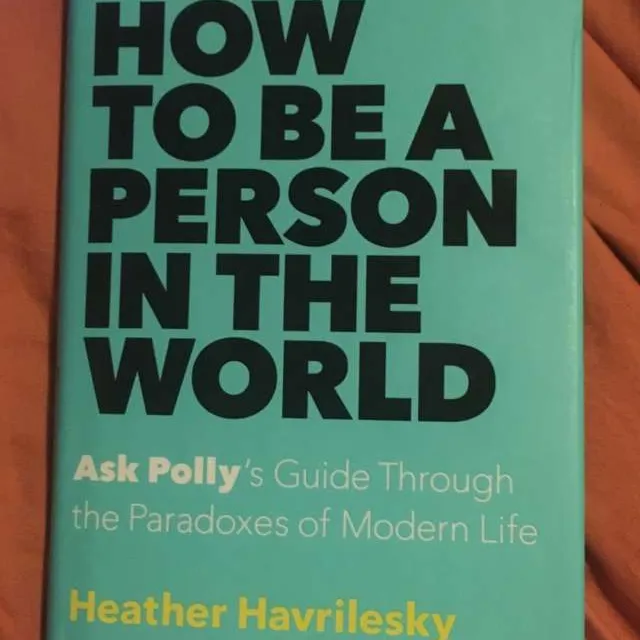 How To Be A Person In The World Book photo 1