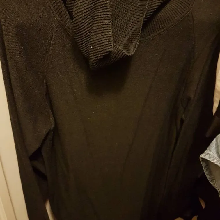 Lole Cotton Dress In Black Medium photo 1