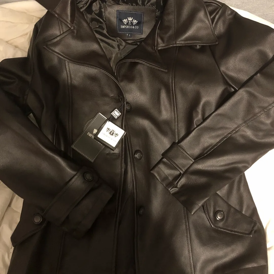 BNWT Emporio & Co Leather Jackets photo 6