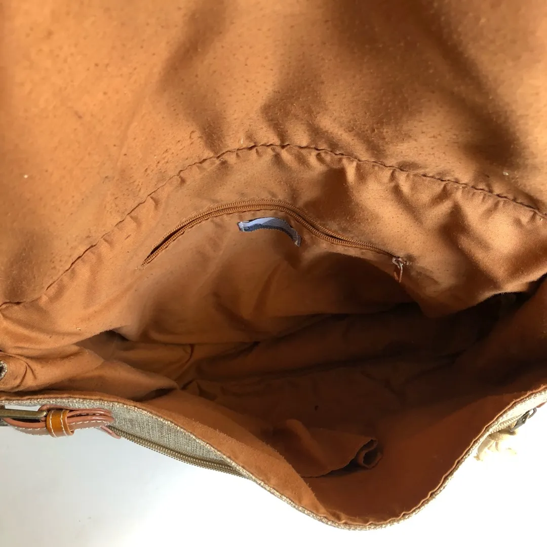 Urban Outfitters Tan Fabric Bag photo 4
