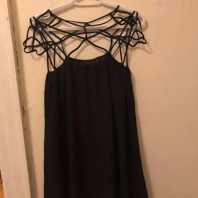 Black cage Dress photo 1