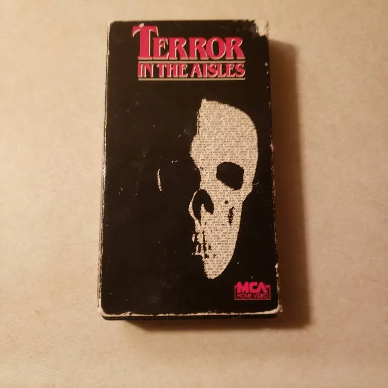 Terror In The Aisles VHS photo 1