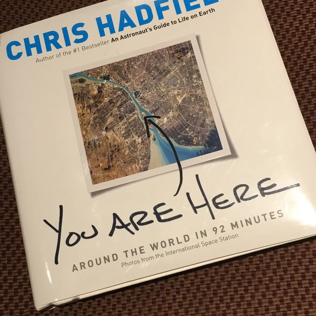 CHRIS HADFIELD PICTURE BOOK! photo 1