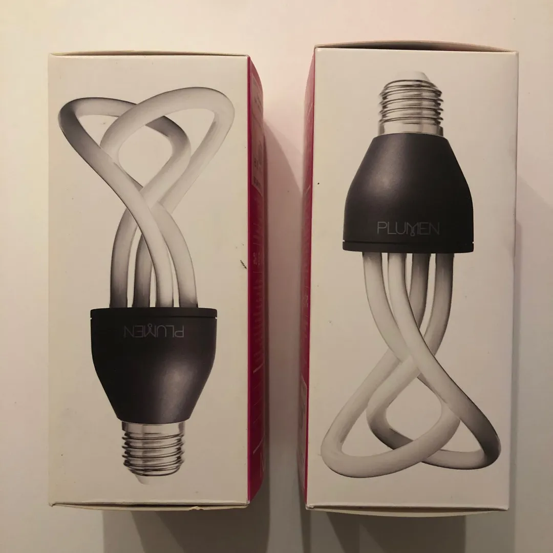 2 x Plumen Designer Lightbulbs photo 1